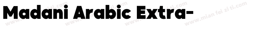 Madani Arabic Extra字体转换